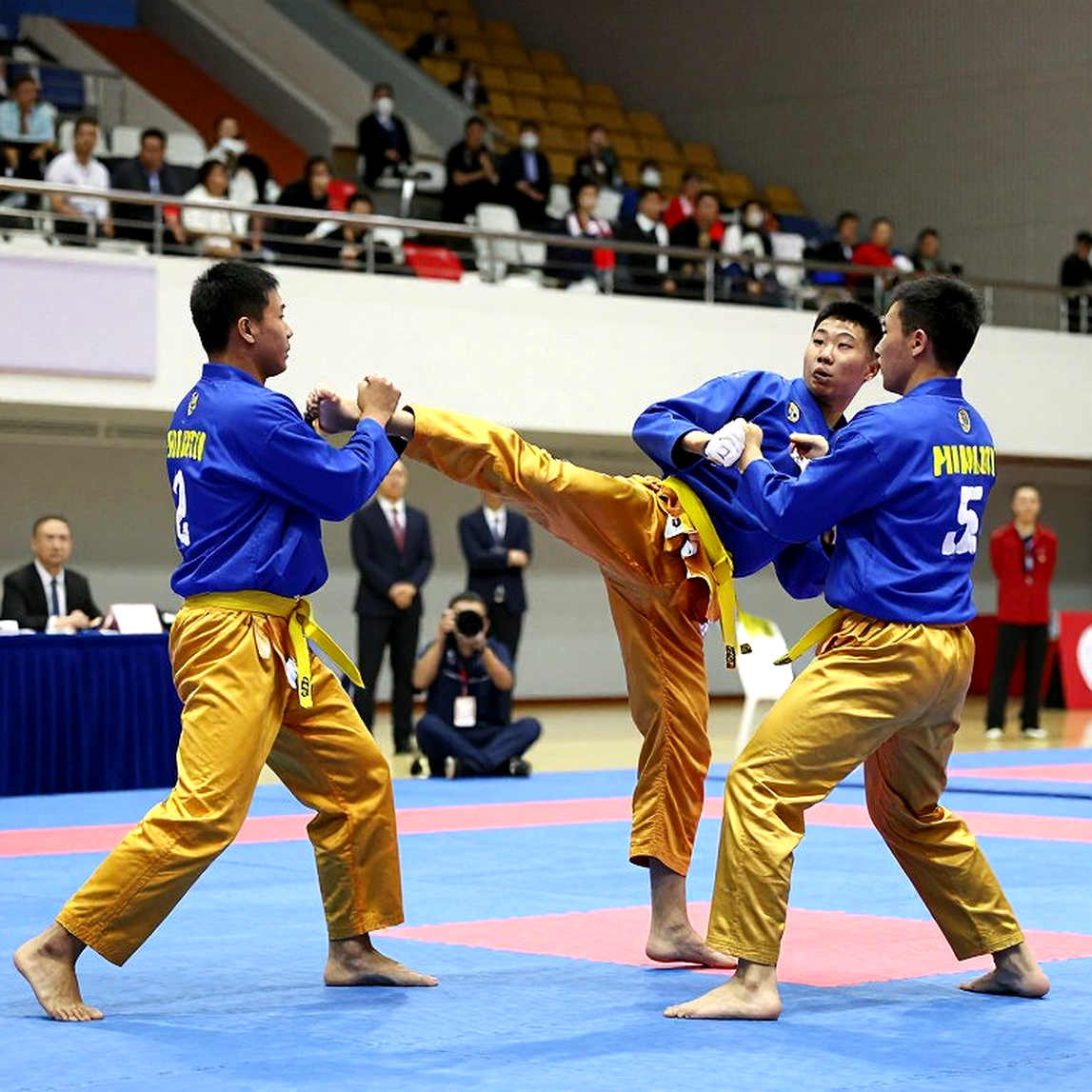 Vietnam's wushu takes four medals on September 23 at Asiad 20 as Dinh Van Tam reaches the 56kg final Vietnam's wushu takes four medals on September 23 at Asiad 20 as Dinh Van Tam reaches the 56kg final